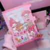 Libreta espiral con separadores y hojas My Melody