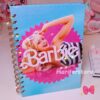 Cuaderno con Espiral pasta dura Barbie ✨