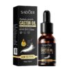 Aceite de ricino sadoer para el crecimiento de pestañas y cejas Serum 15ml