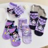Medias tobilleras Kuromi Sanrio