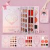 Libro paleta de maquillaje profesional Coquette Sombra labiales contornos